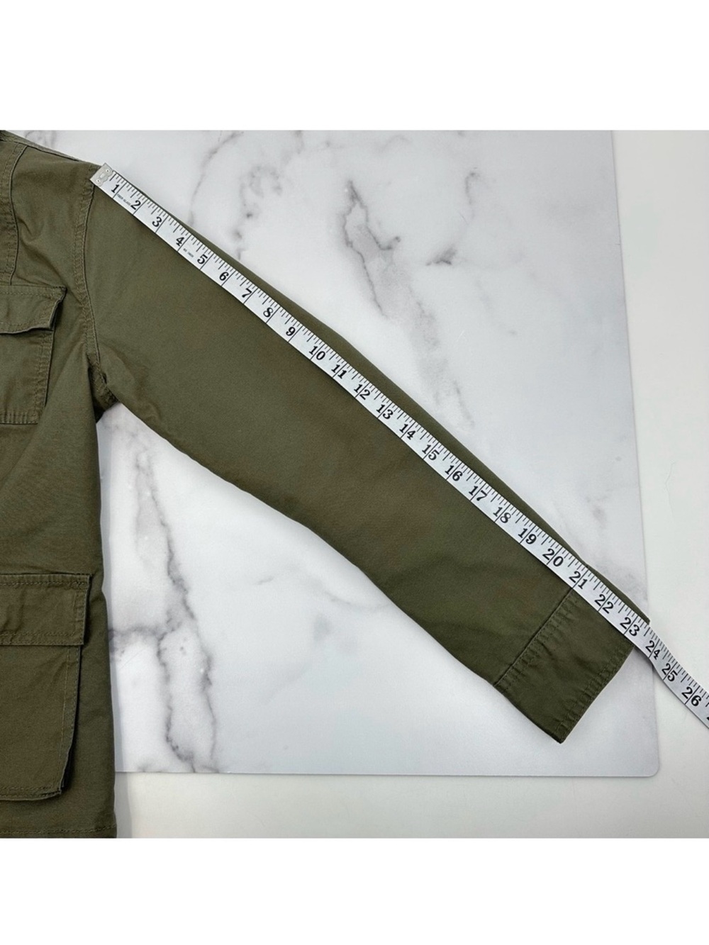 Universal Thread Army Green Cargo Utility Jacket XS - Picture 12 of 13